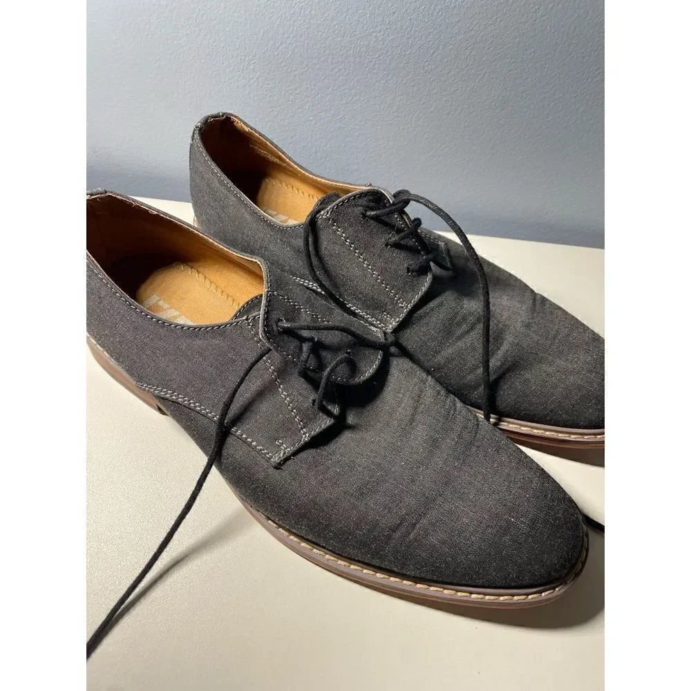 J75 Jump Padrino Dress Shoes Sz 9 Round Toe Grey